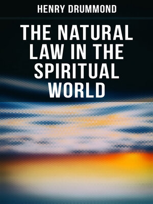 cover image of The Natural Law in the Spiritual World